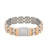 Auric Link Luxe Men's Silver Bracelet