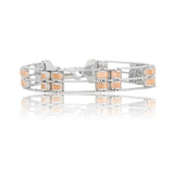 Aurum Axis Men's Silver Bracelet