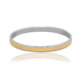 The Golden Horizon Men's Silver Bracelet