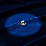 Vertex Interlock Diamond Ring