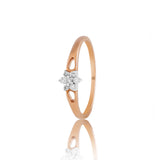 Blooming Petals Diamond Ring*2