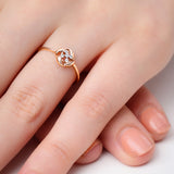 Whimsical Four-Fold Diamond Ring*2