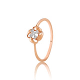 Whimsical Four-Fold Diamond Ring*2