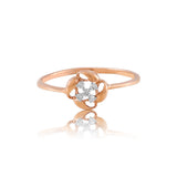Whimsical Four-Fold Diamond Ring*2