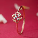 Whimsical Four-Fold Diamond Ring*2