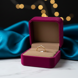 The Amora Heart-Crown Diamond  Ring
