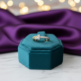 Diamond Architectural T-Cross Ring