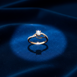 Diamond Serenity Swirl Ring