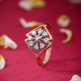 Radiant Rose Symphony Ring