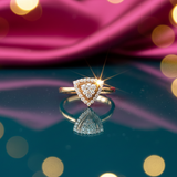 Diamond Trillian Halo Ring