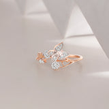 Diavo Special Butterfly Diamond Ring