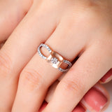 Blissful Bow Diamond Ring