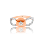 Blissful Bow Diamond Ring