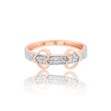 Tied Together Forever Diamond Ring