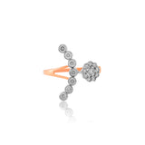 Ecliptic Elegance Floret Diamond Ring