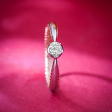 Blissful Symbol of Bond Diamond Ring