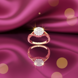 Diamond Celestial Halo Ring