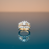 Diamond Petal Crown Trinity