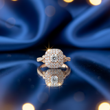 Diamond Imperial Cushion Halo