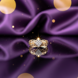 Diamond Lattice Pavilion Ring