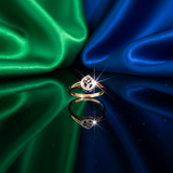 Diamond Celestial Dewdrop Ring