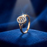 Diamond Celestial Dewdrop Ring