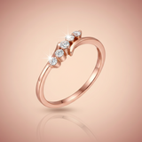 Lumina Pear-Cut Diamond Ring