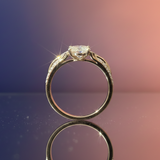 Lumina Pear-Cut Diamond Ring