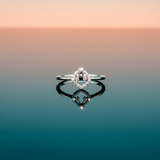 Prism Diamond Solitaire Ring