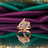 Blossom Bypass Diamond Ring