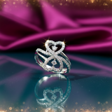 Gilded Willow Sparkle Daimond Ring