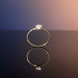 Eternal Radiance Solitaire Diamond Ring