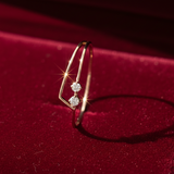 Diamond Elegance Edge Ring