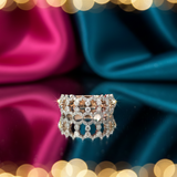 Dual Stellar Lace Diamond Band