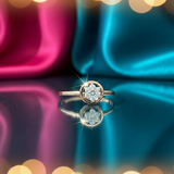 Diamond Aurora Bloom Ring