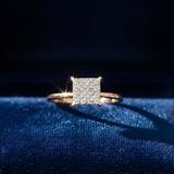 Diamond Luxe Square Ring