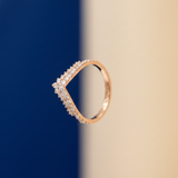 Zenith Arc Diamond Ring