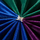 Midnight Spiral Diamond Ring