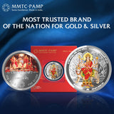 Shri Mata Vaishno Devi (999.9) Purity 50 gm Silver coin