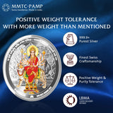 Shri Mata Vaishno Devi (999.9) Purity 50 gm Silver coin