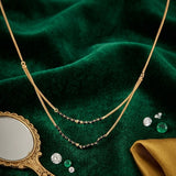 Dual Strand Grace Gold Mangalsutra