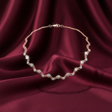 Woven Flora Radiance Diamond Choker