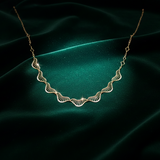 Rose Gold Enigma Diamond Necklace