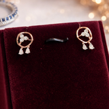 Diamond Ethereal Vine Studs