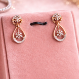 Blush Blossom Diamond Earrings