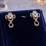 Royal Bloom Diamond Earrings