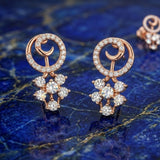 Celestial Bloom Diamond Earrings