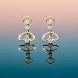Eternal Verdant Marquise Daimond Earrings