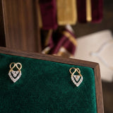 Eternal heart diamond Earrings
