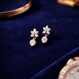 Celestia Blossom Diamond Earrings